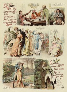 De sportkalender, 1800 door Percy Macquoid